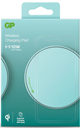 GP WIRELESS CHARGERS QI 10W WITH USB CABLE, TURQUOISE