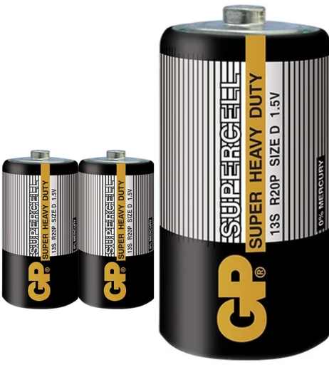 [01242] GP SUPERCELL D SIZE (20pcs x 10bx)