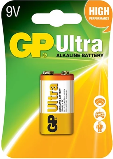 [01235] GP ULTRA ALKALINE 9V (10pack x 20bx)