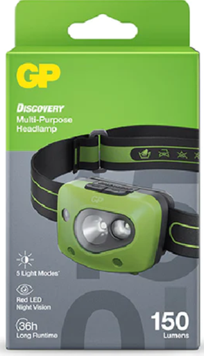 [10656] GP DISCOVERY MULTI-PURPOSE HEADLAMP CH43 LM150, AAAX3